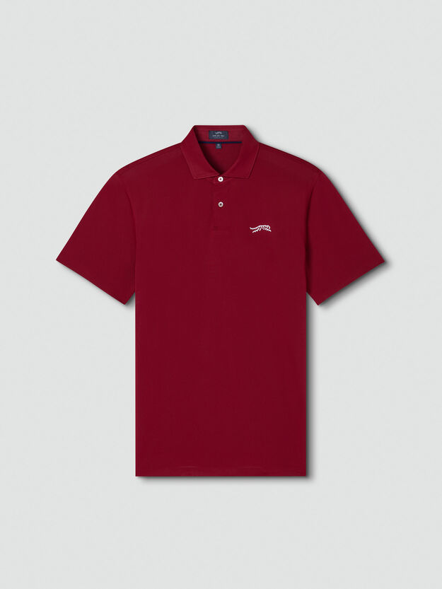 Shoreline Pique Polo - Sunday Red™