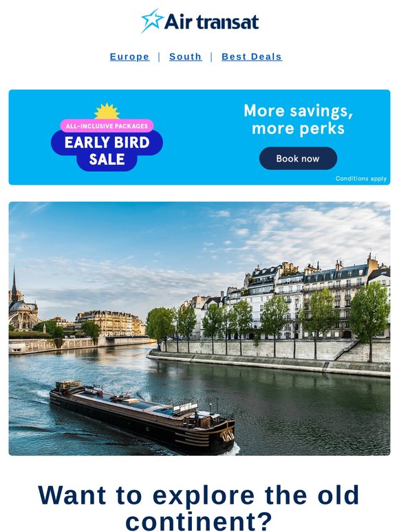 Is visiting Europe on your bucket list?