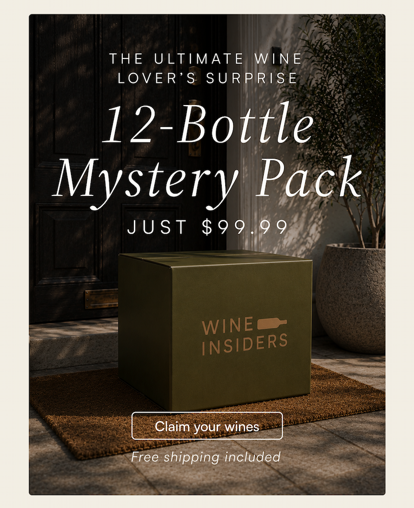 Claim your 12-Bottle Mystery Pack for $99.99 with free shipping included