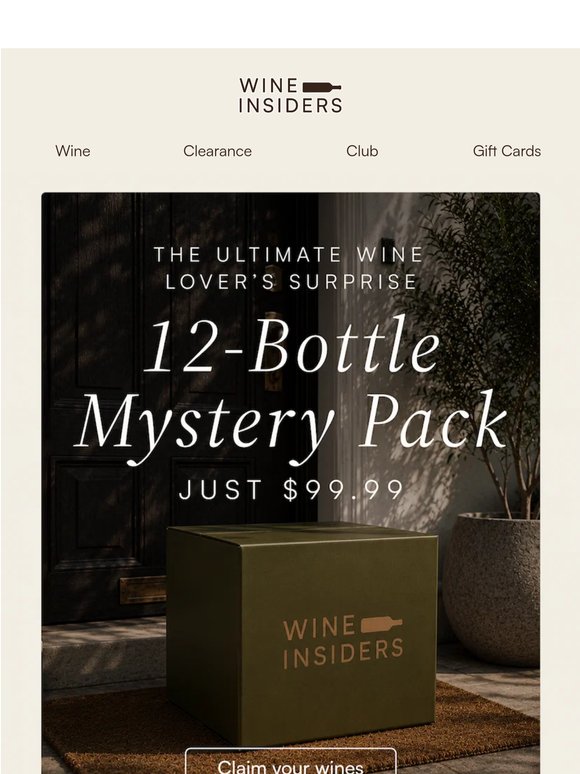 Mystery Wines Without the Risk