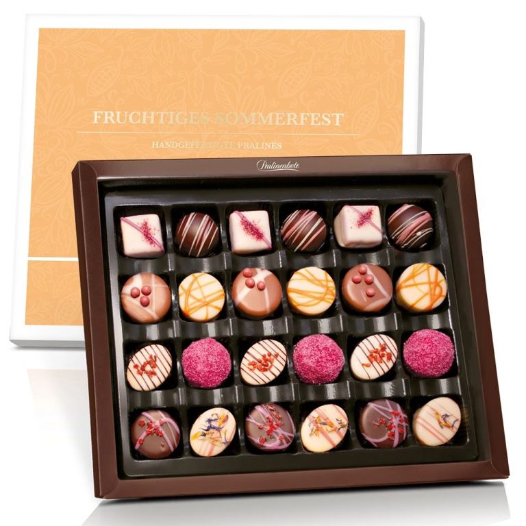 Produktbild Fruchtiges Sommerfest mit 24 Pralinen