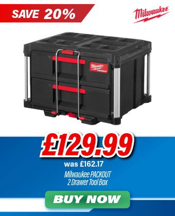 Milwaukee PACKOUT 4932472129 2 Drawer Tool Box