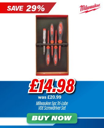 Milwaukee Tri-Lobe VDE Screwdriver SET -5pcs