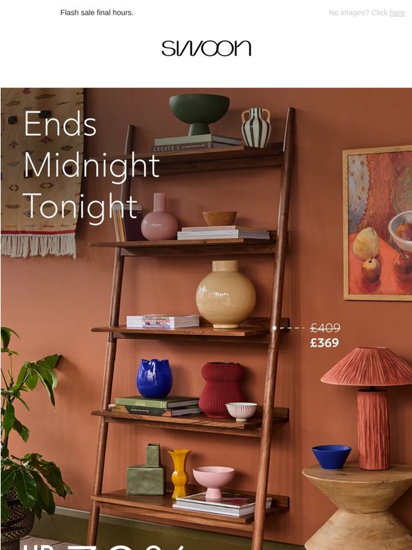 Ends Tonight: Up to 30% Off