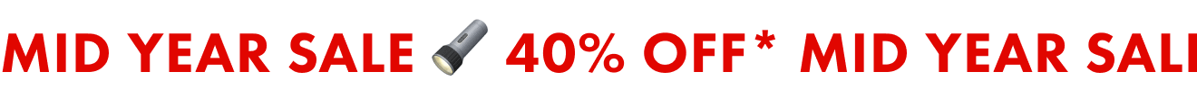40% Off Mid Years Sale