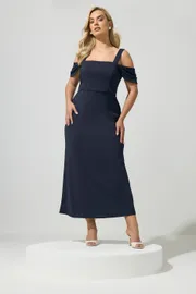 Cold Shoulder Maxi Dress