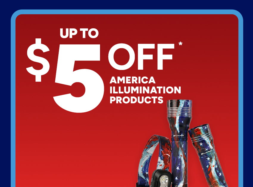 Up to $5 off America Illumination Products