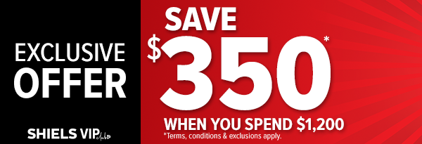 $350 off $1200