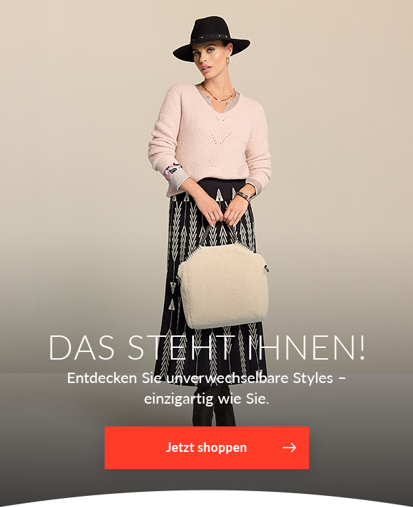 Mode die Ihnen steht!