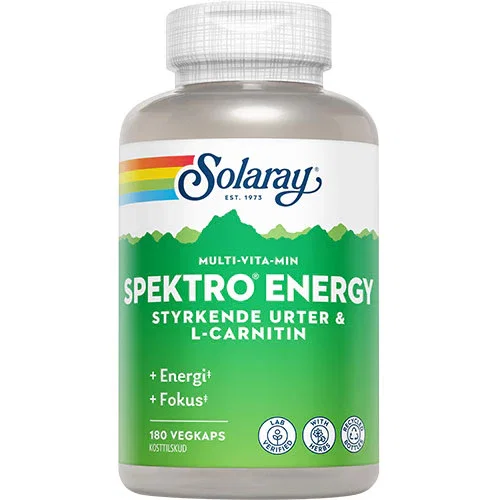 Image of Solaray Spektro Energy | 180 kapsler