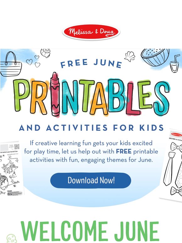 FREE June Activities for Kids!