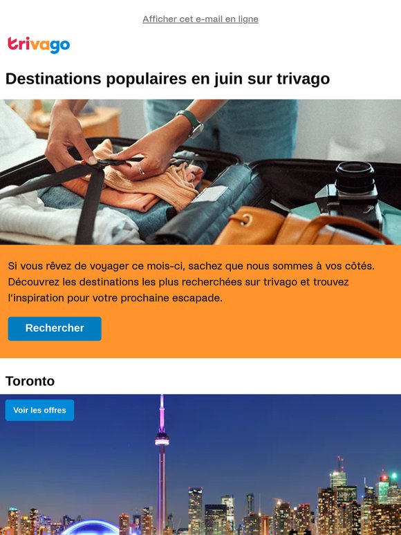Envie d’une escapade en juin ? Voici quelques idées.