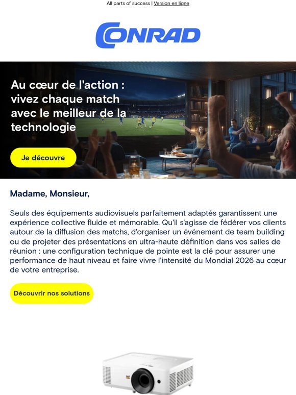 ⚽ Coupe du Monde 2026 : Passez au niveau supérieur pour vos retransmissions