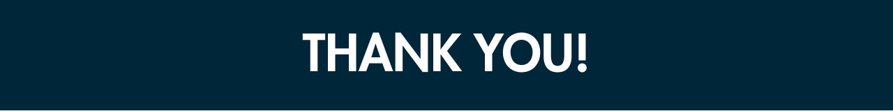 THANK YOU