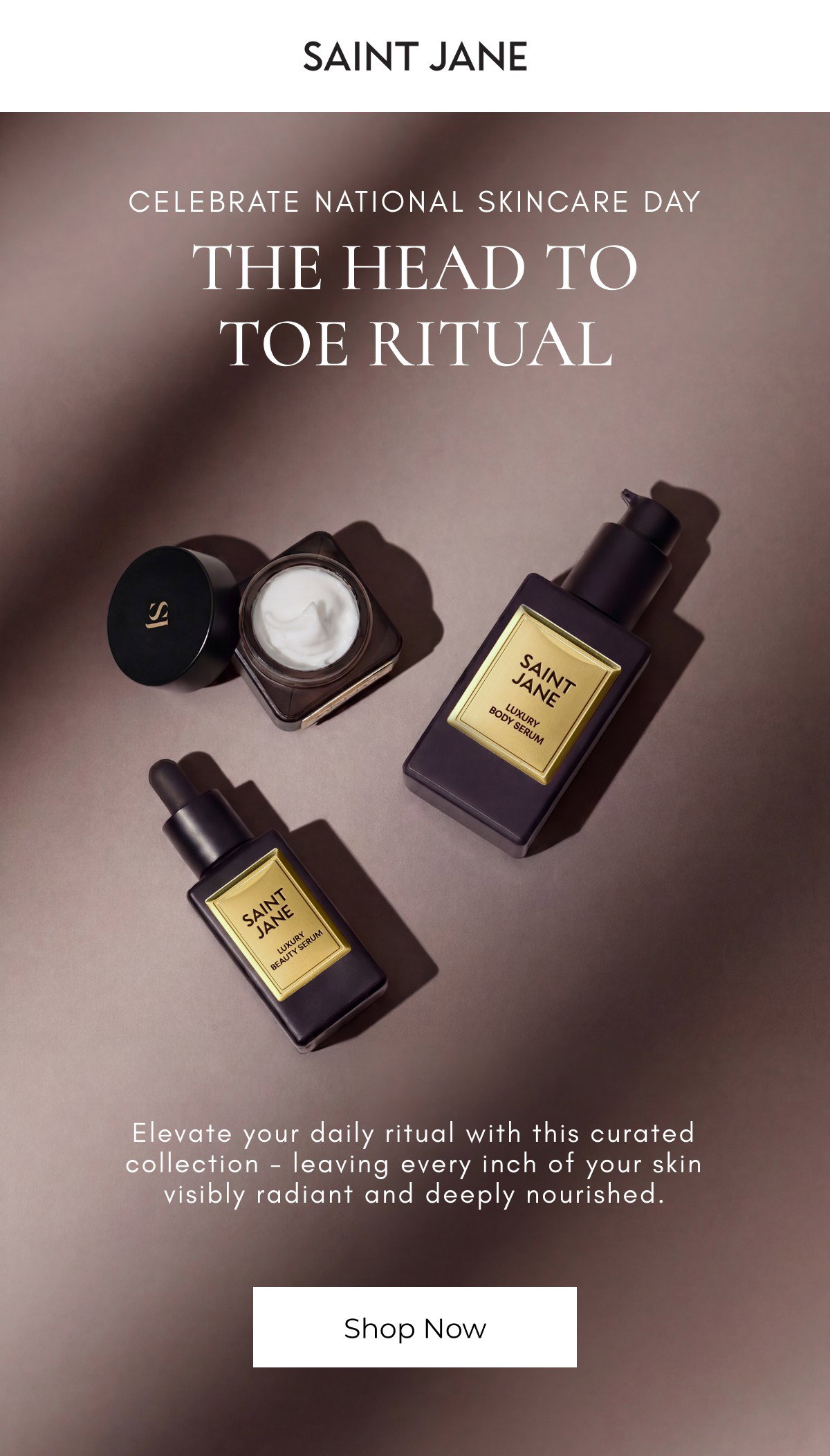 The head to toe ritual