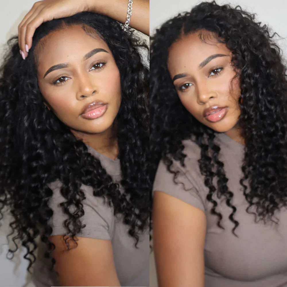Image of EAYON Deep Wave Lightweight Crochet Human Hair
