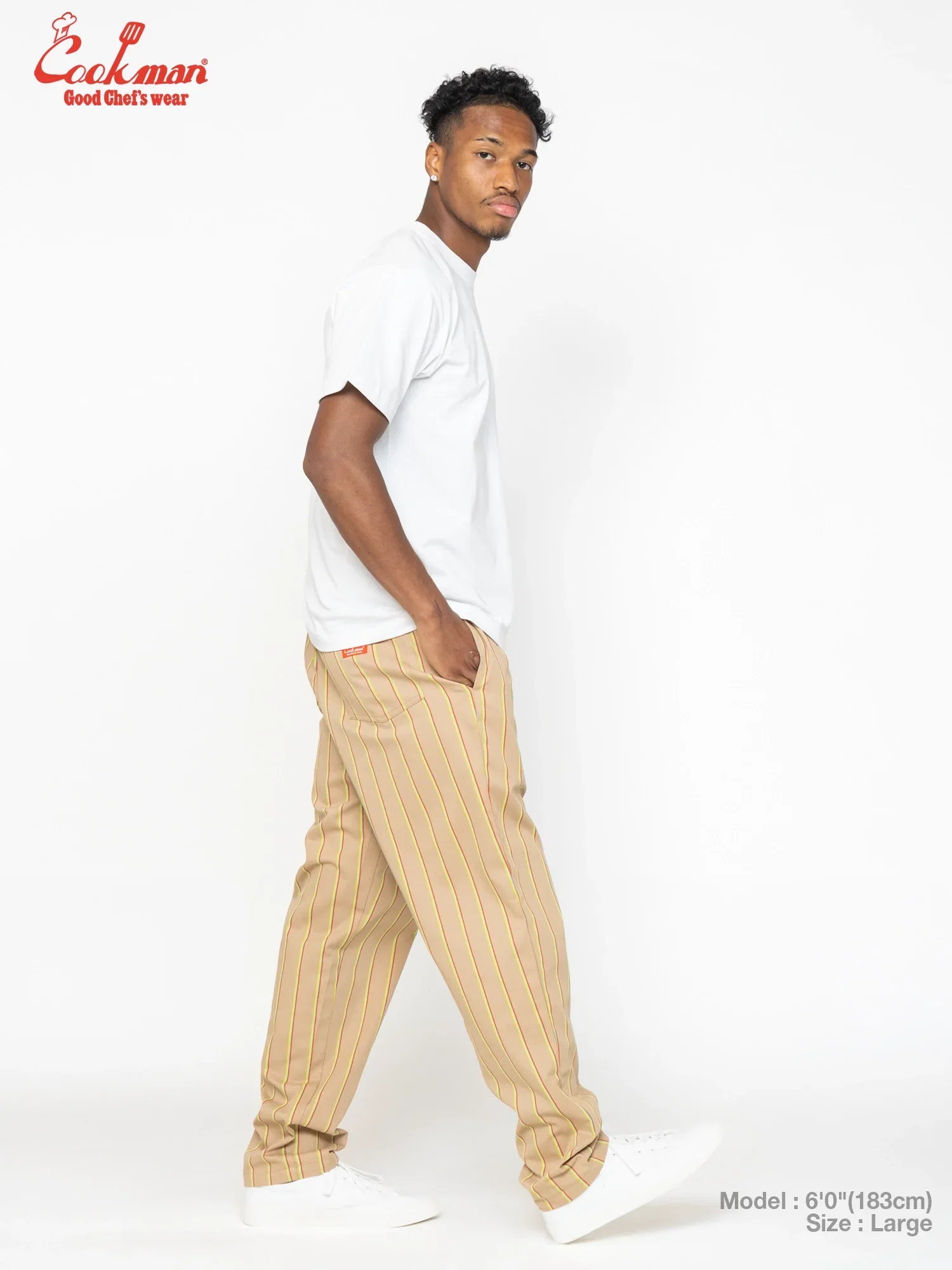 Image of Chef Pants - BjornQorn : Carton Stripe