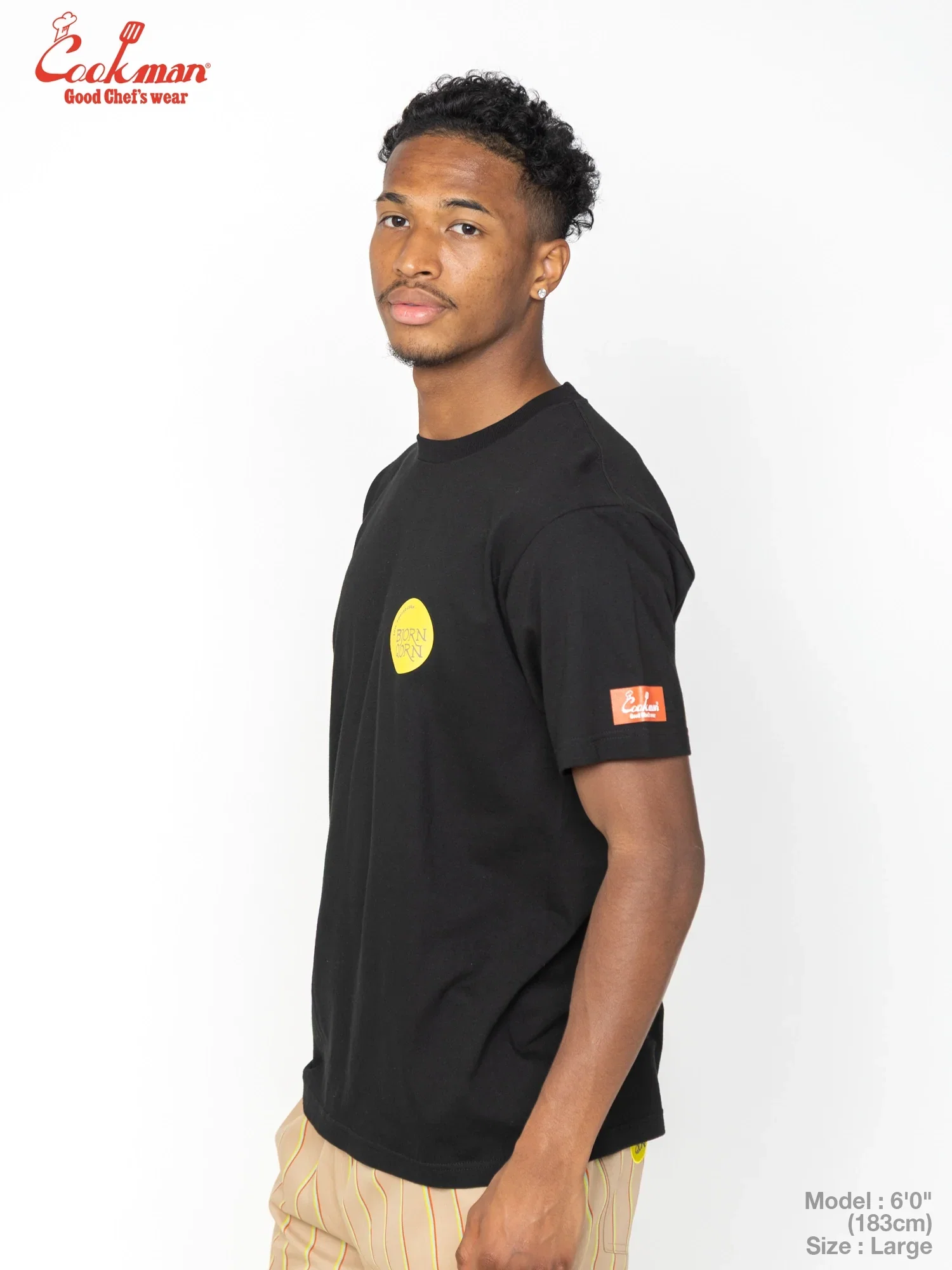 Image of Tees - BjornQorn Popped by The Sun : Black
