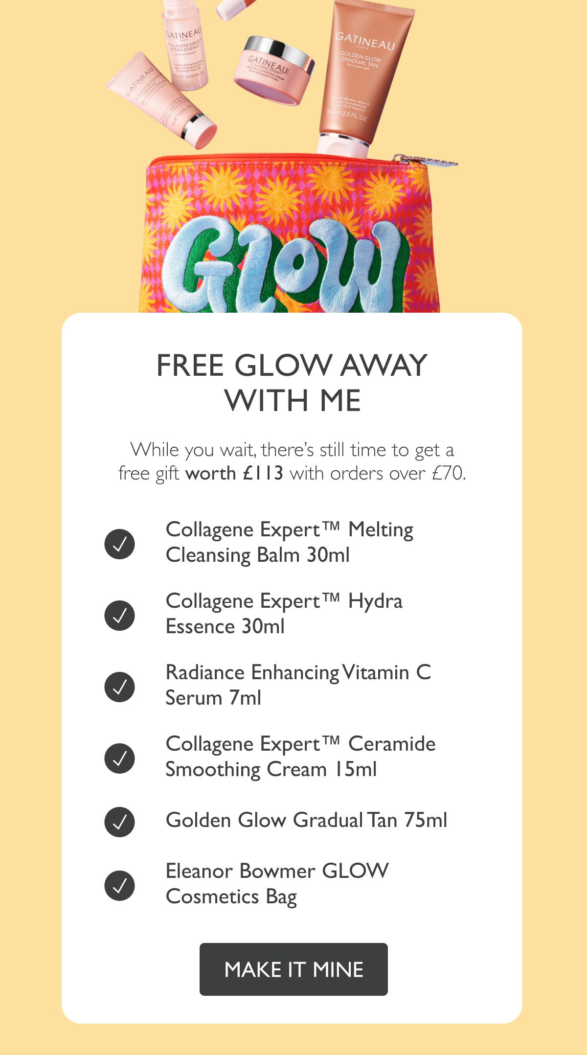 Free Glow Away With Me