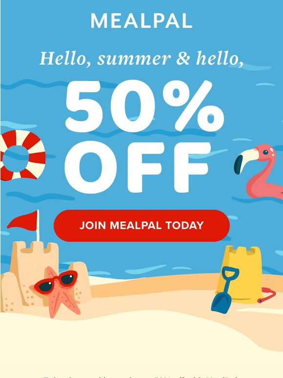 Summer Sale: 50% off‼️