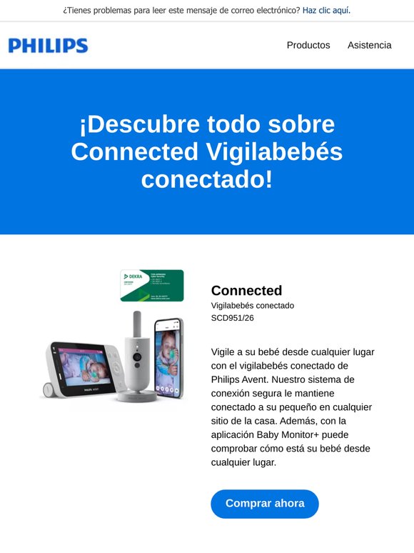 Descubre todo sobre Connected Vigilabebés conectado
