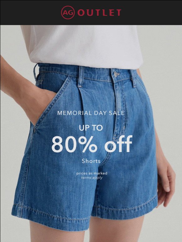 Shorts Now Up to 80% Off—Memorial Day Sale