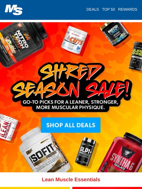 🔥 Shred Season Sale