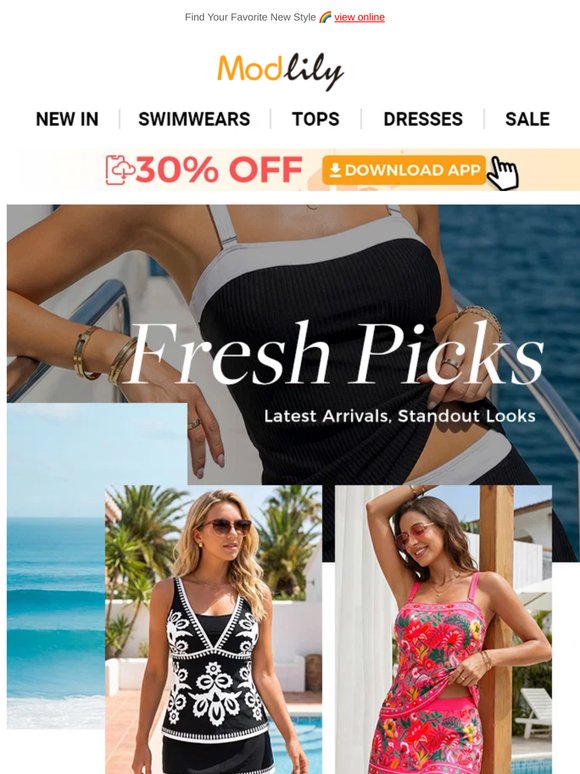 The Latest Swim Styles Are Live ☀️