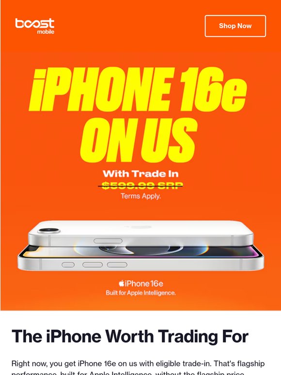 Your New iPhone, On Us