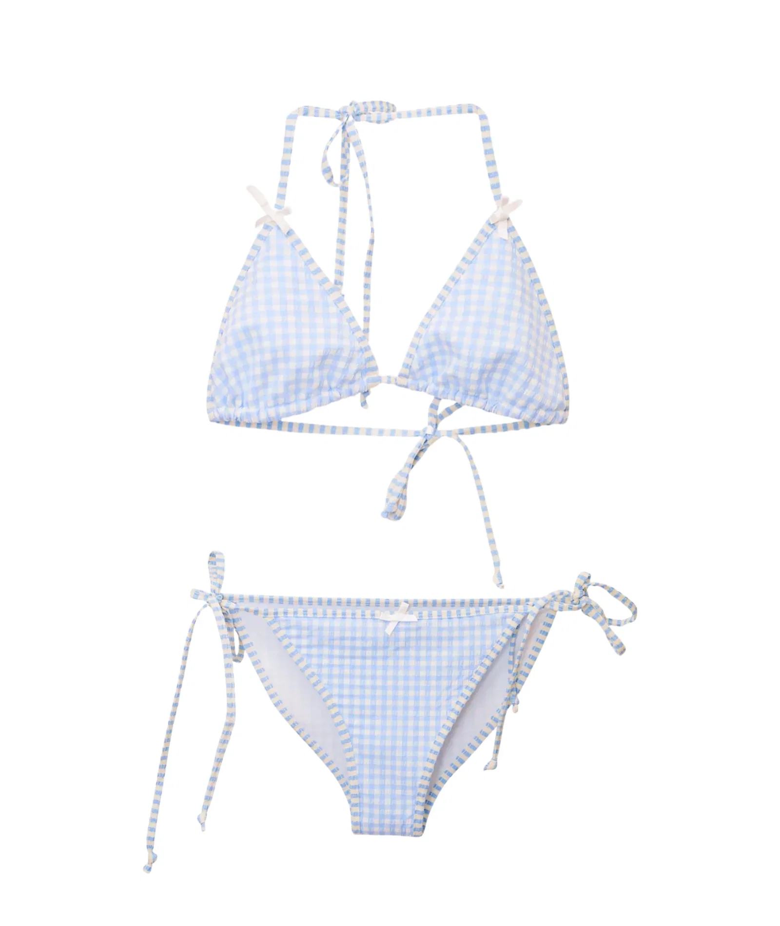 Image of Love Shack Fancy Tween Dannie Bikini Seaside Morning
