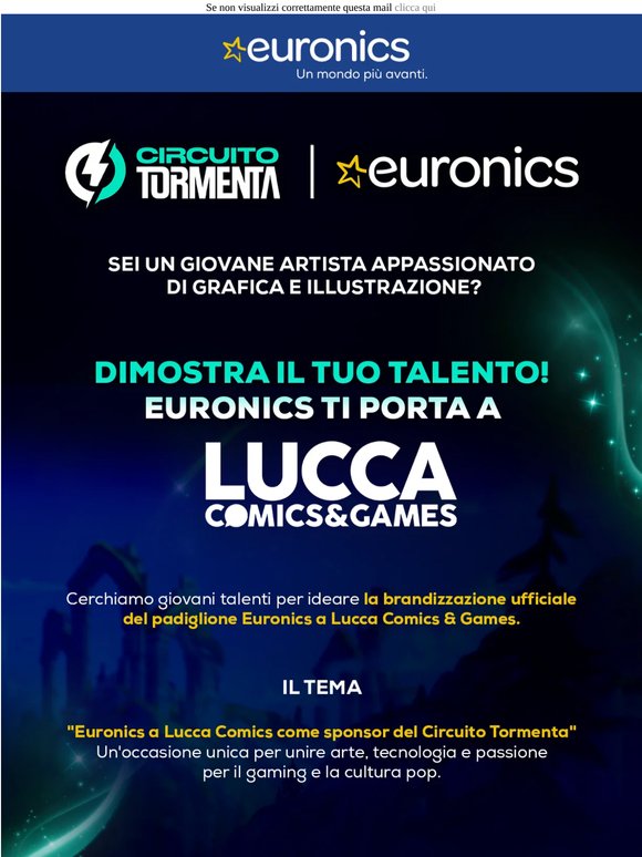 Sei un artista? Dimostra il tuo talento