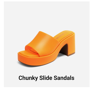 Chunky Slide Sandals