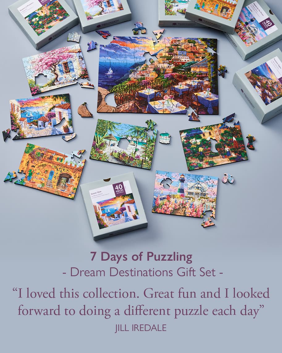 7 Days of Puzzling - Dream Destinations Gift Set 