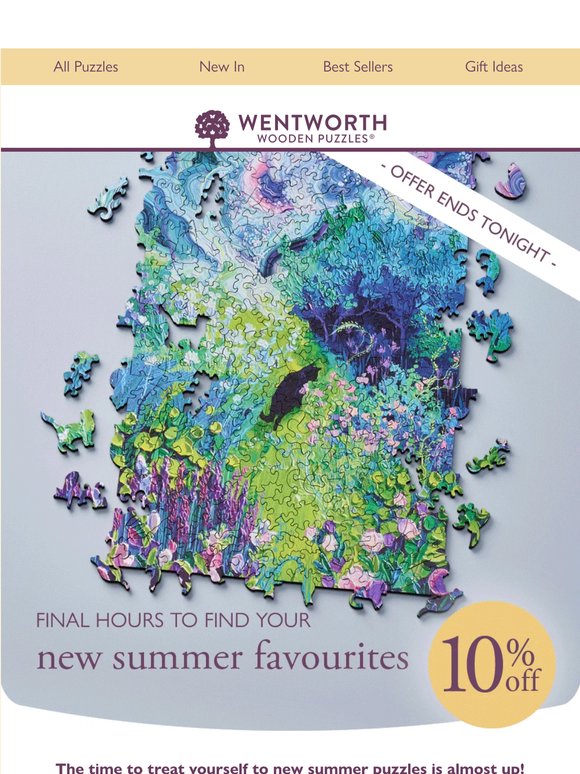 Last chance! Save on Summer Puzzles