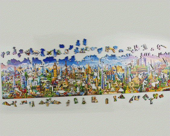 World Landmarks - Longest Puzzle