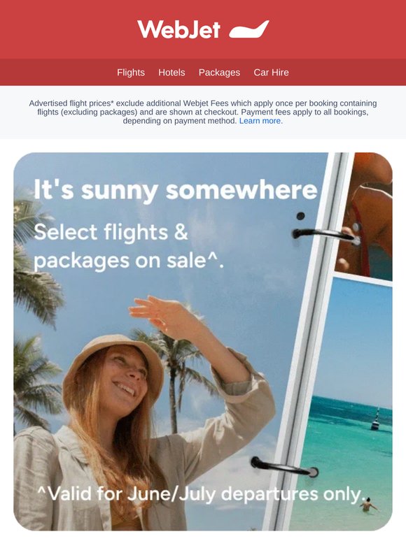 New sale energy: Gold Coast from $65* one way + sunny domestic packages ready to book