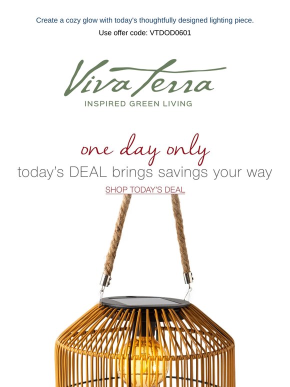 Bring Warmth Home—Lighting Deal of the Day