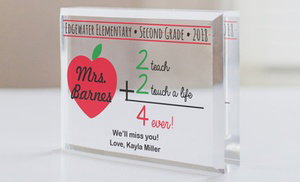 Create Unique Acrylic Teacher Keepsakes Create Unique Acrylic Teacher Keepsakes
