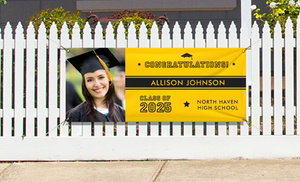 Custom Graduation Banner for Your Special Day Custom Graduation Banner for Your Special Day