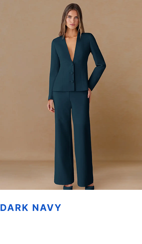 Dark Navy Women Suits