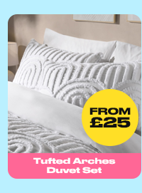Tufted Arches Duvet Set