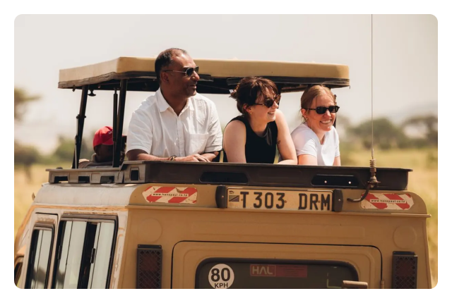 Sleep in the wilds of Serengeti, 4WD through a crater and spot the Big Five