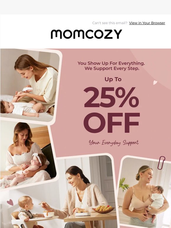🎉 Up to 30% Off - Your Everyday Support