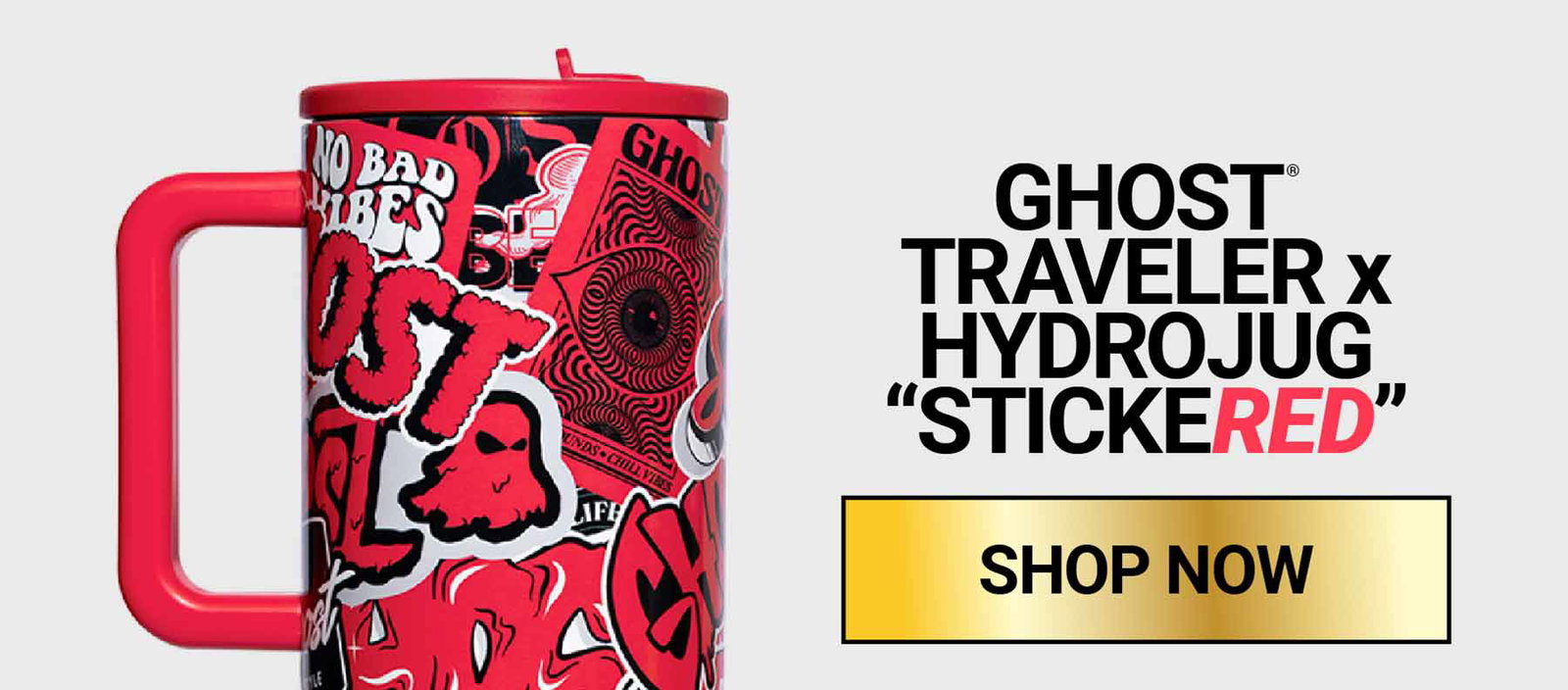 GHOST® TRAVELER x HYDROJUG "STICKERED"