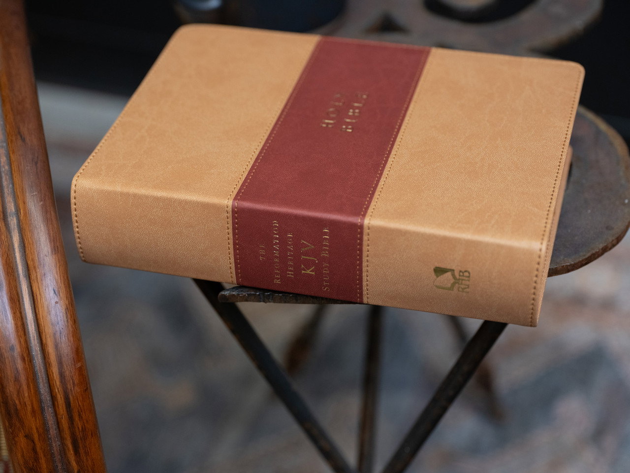 Image of Reformation Heritage KJV Study Bible (Two-Tone Brown)