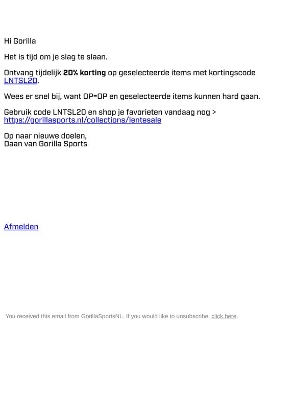 Speciaal voor jou!