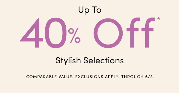 40% off