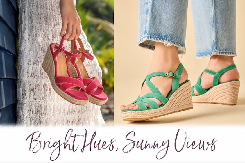 Bright hues, sunny views