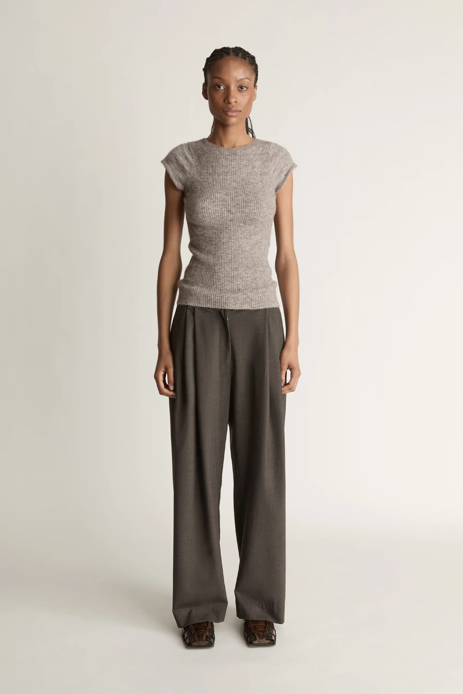 Image of Thea Knit SS Top