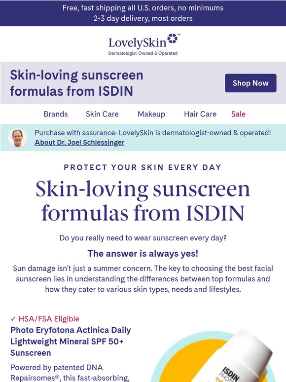 The ISDIN sunscreen lineup your skin needs